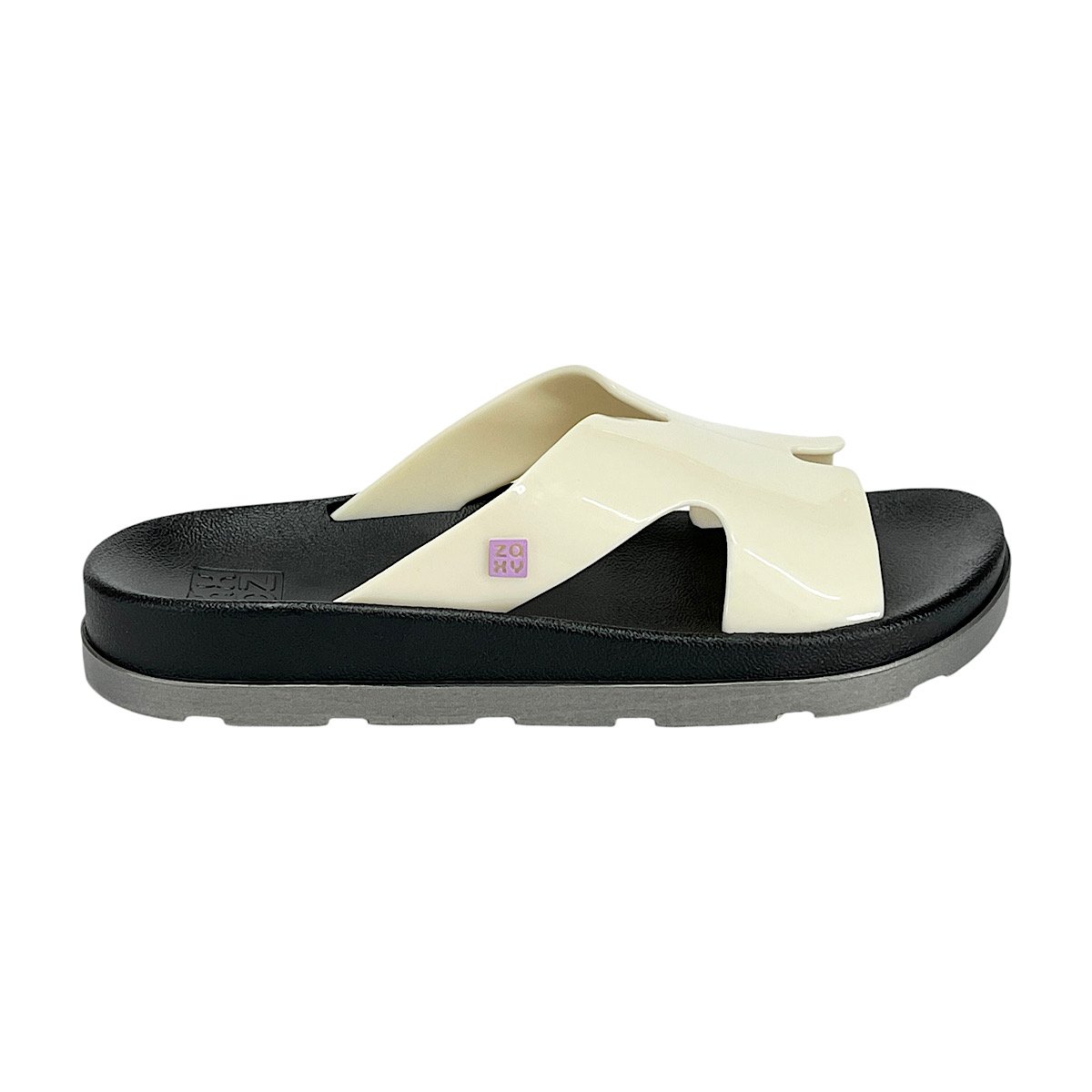 Tamanco Zaxy Daily Slide Infantil 19153 Off White Branco 2