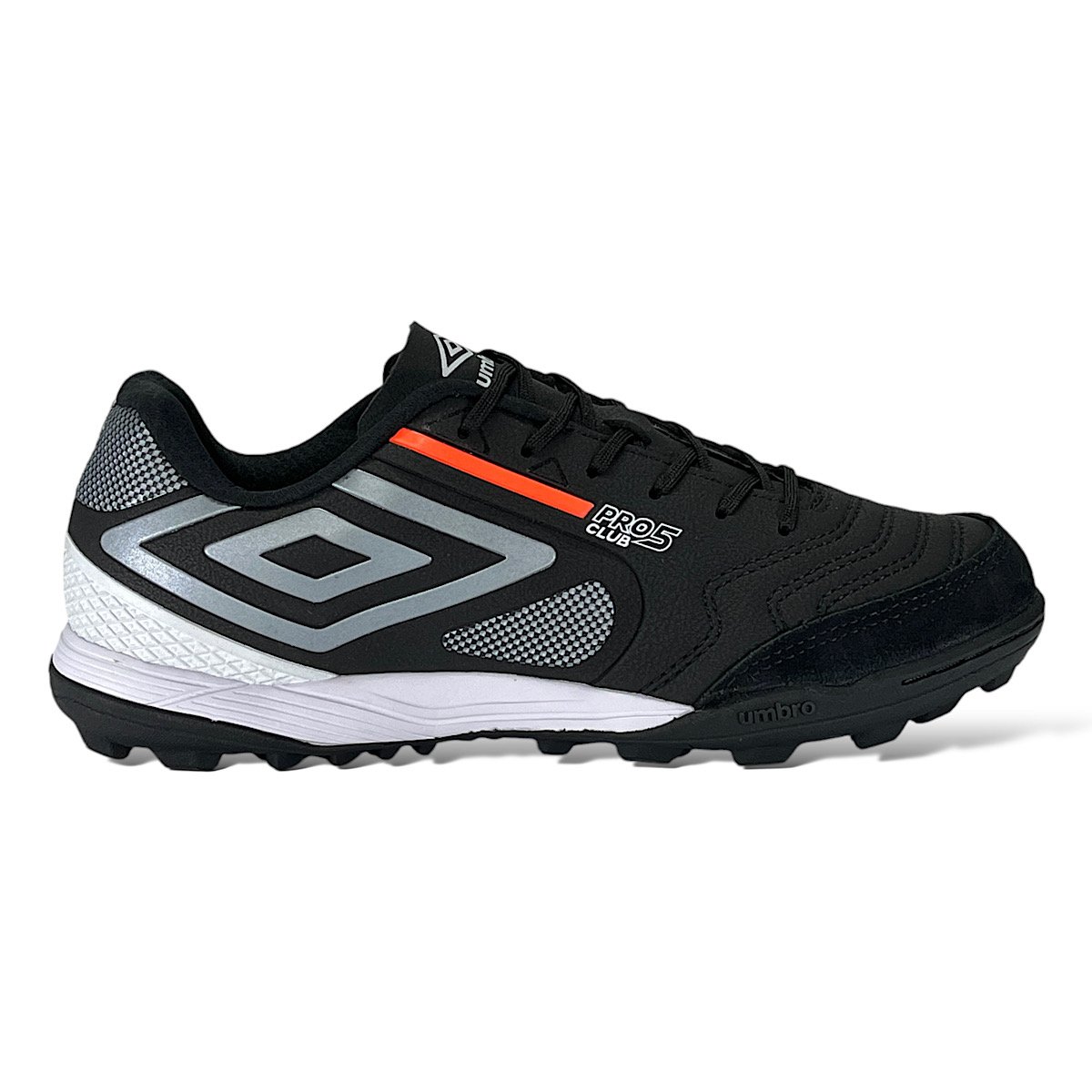 Chuteira Society Umbro Pró 5 Bump Club Masculina U01FB043-180 Preto