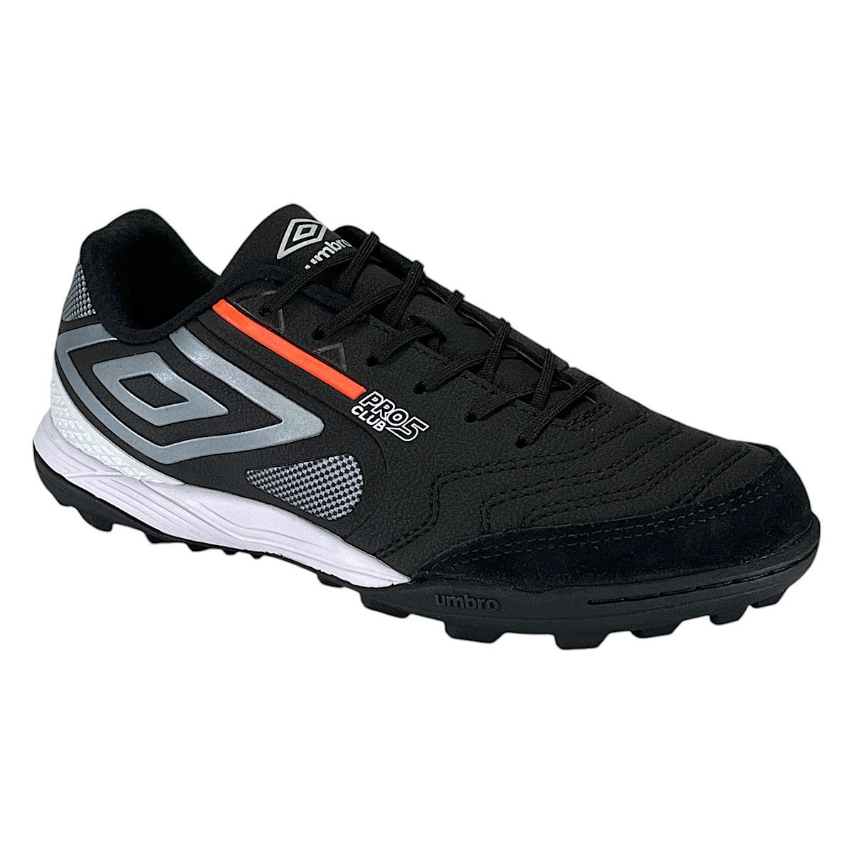 Chuteira Umbro Society Pro 5 Bump Club U01FB043 Preto Preto 2