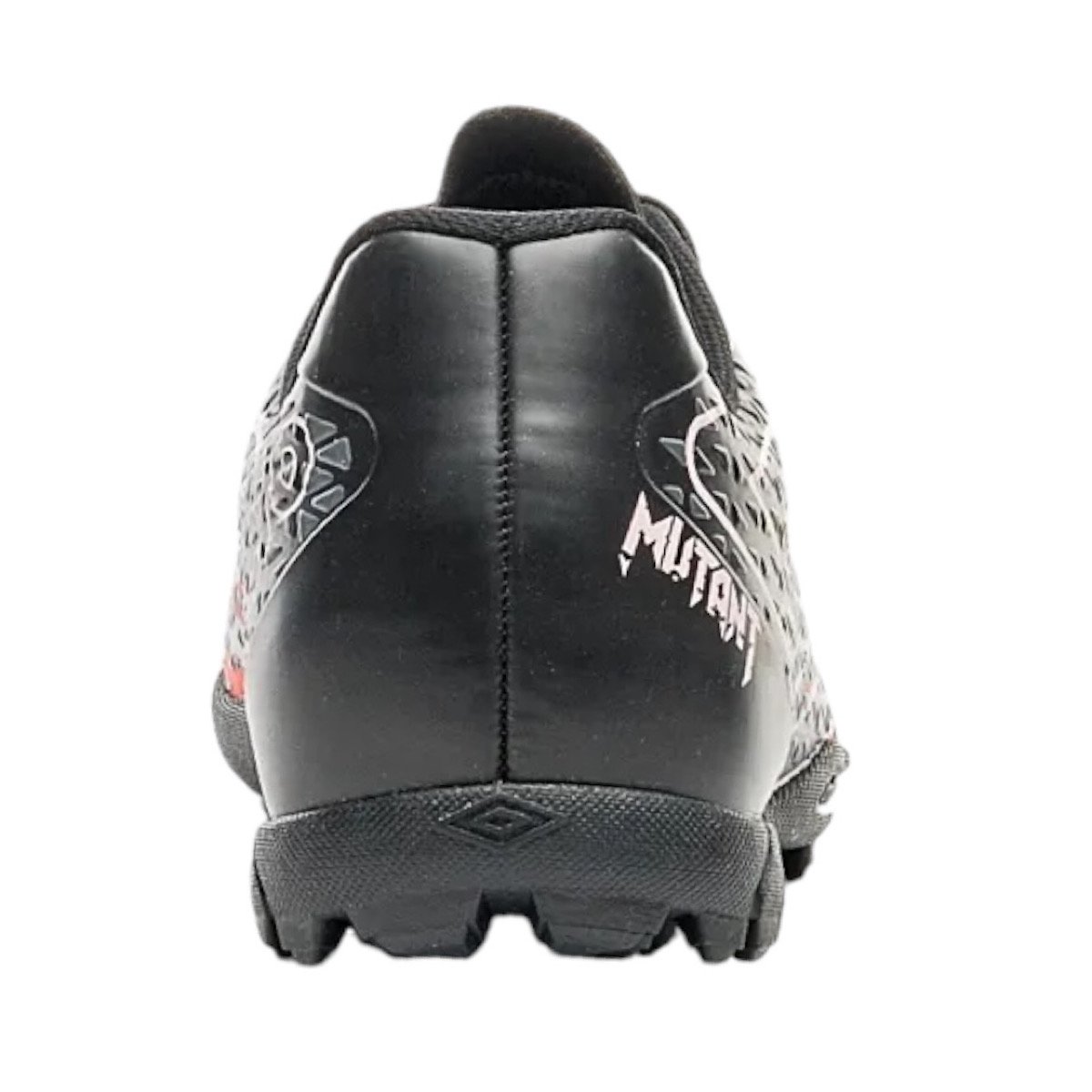 Chuteira Umbro Society Mutant Adulto U01FB00251 Coral/Preto Laranja/Preto 5