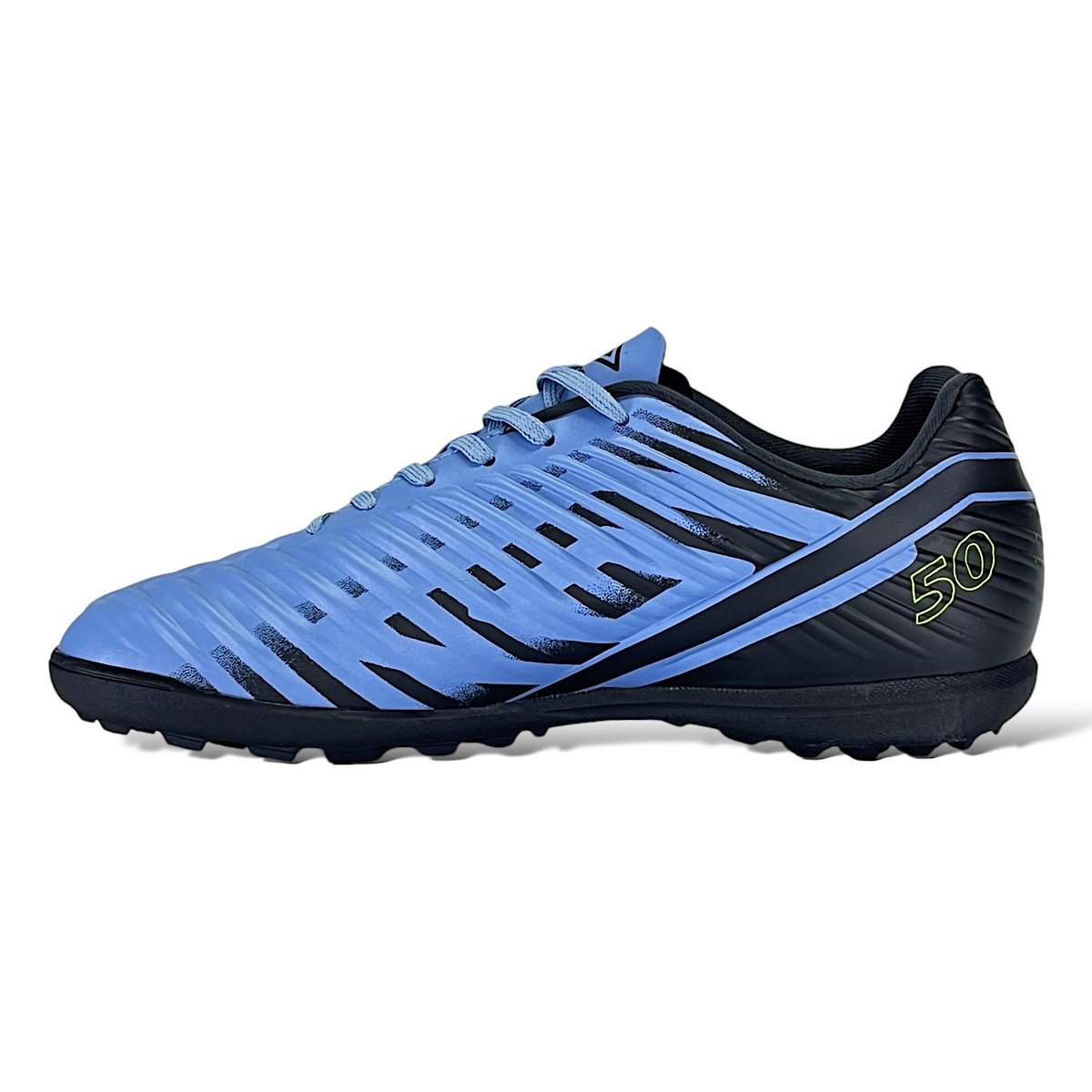 Chuteira Umbro Society Fifty V U03FB00165 Azul/Preto/Lima Azul/Preto 3