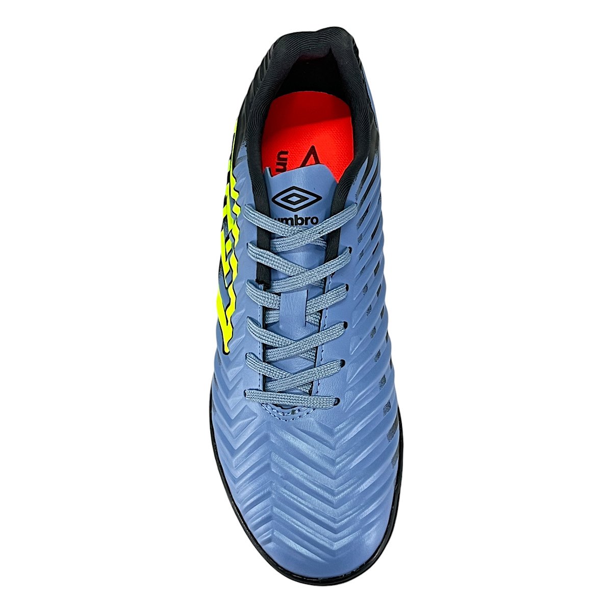 Chuteira Umbro Society Fifty V U03FB00165 Azul/Preto/Lima Azul/Preto 4