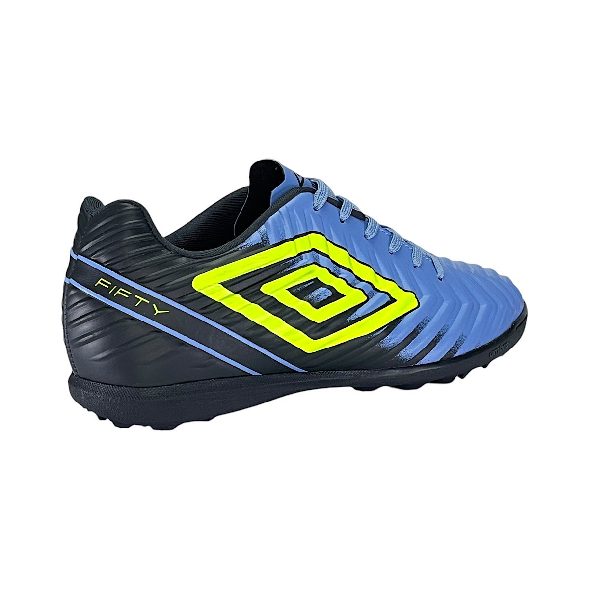 Chuteira Umbro Society Fifty V U03FB00165 Azul/Preto/Lima Azul/Preto 5
