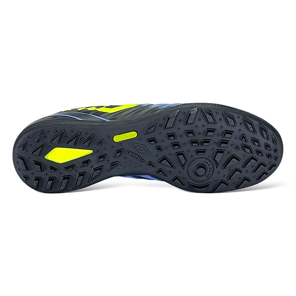 Chuteira Umbro Society Fifty V U03FB00165 Azul/Preto/Lima Azul/Preto 6