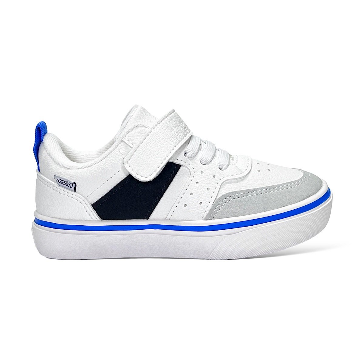 Tênis Klin Freestyle Mini 260092 Branco/Preto/Ciano Branco 2