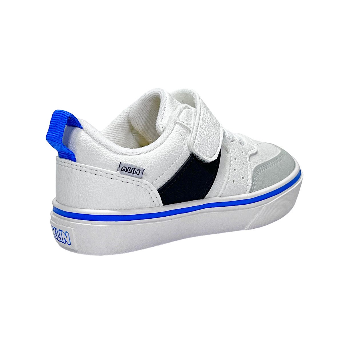 Tênis Klin Freestyle Mini 260092 Branco/Preto/Ciano Branco 5