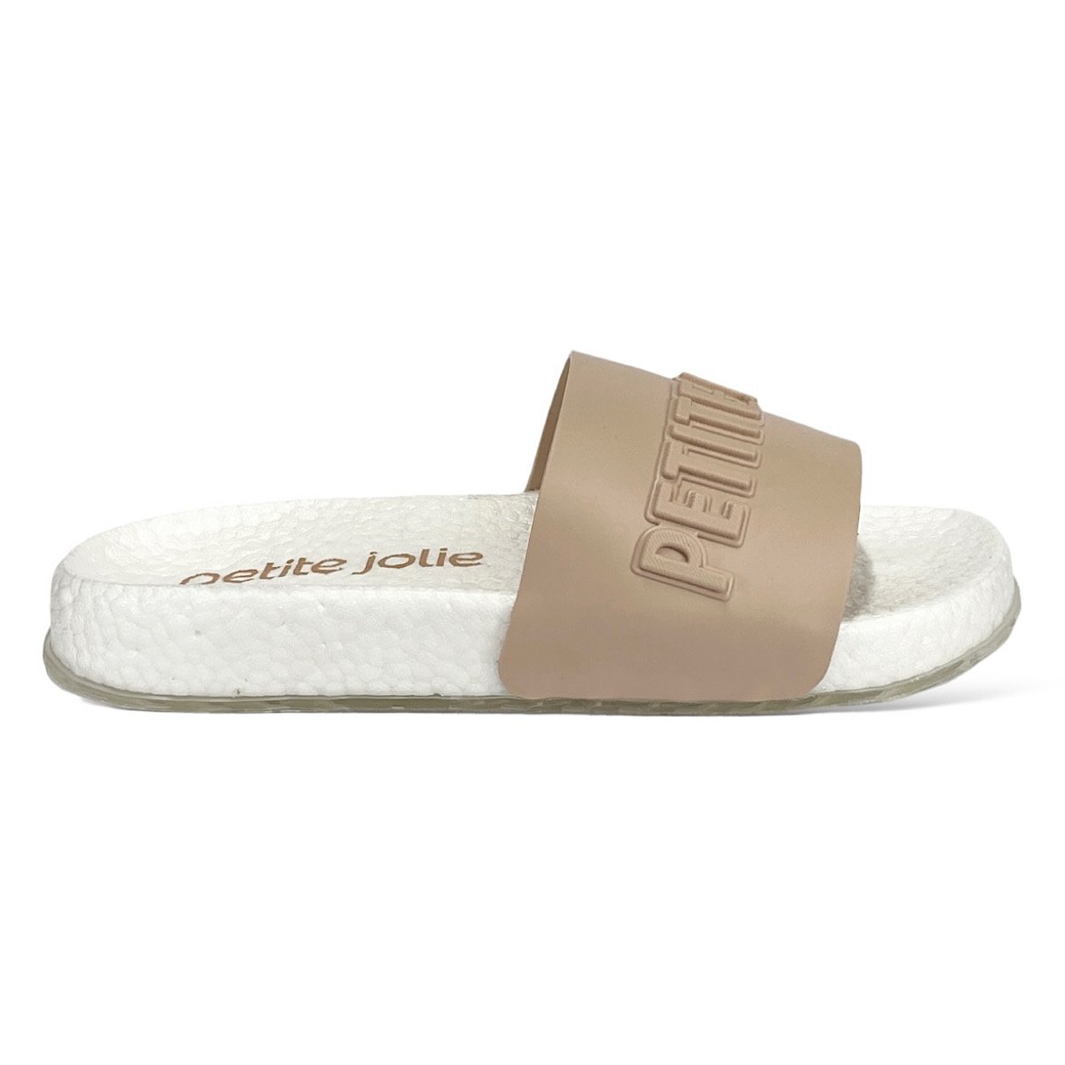 Chinelo Petite Jolie Puff Nuvem PJ7132 Creme Bege 1