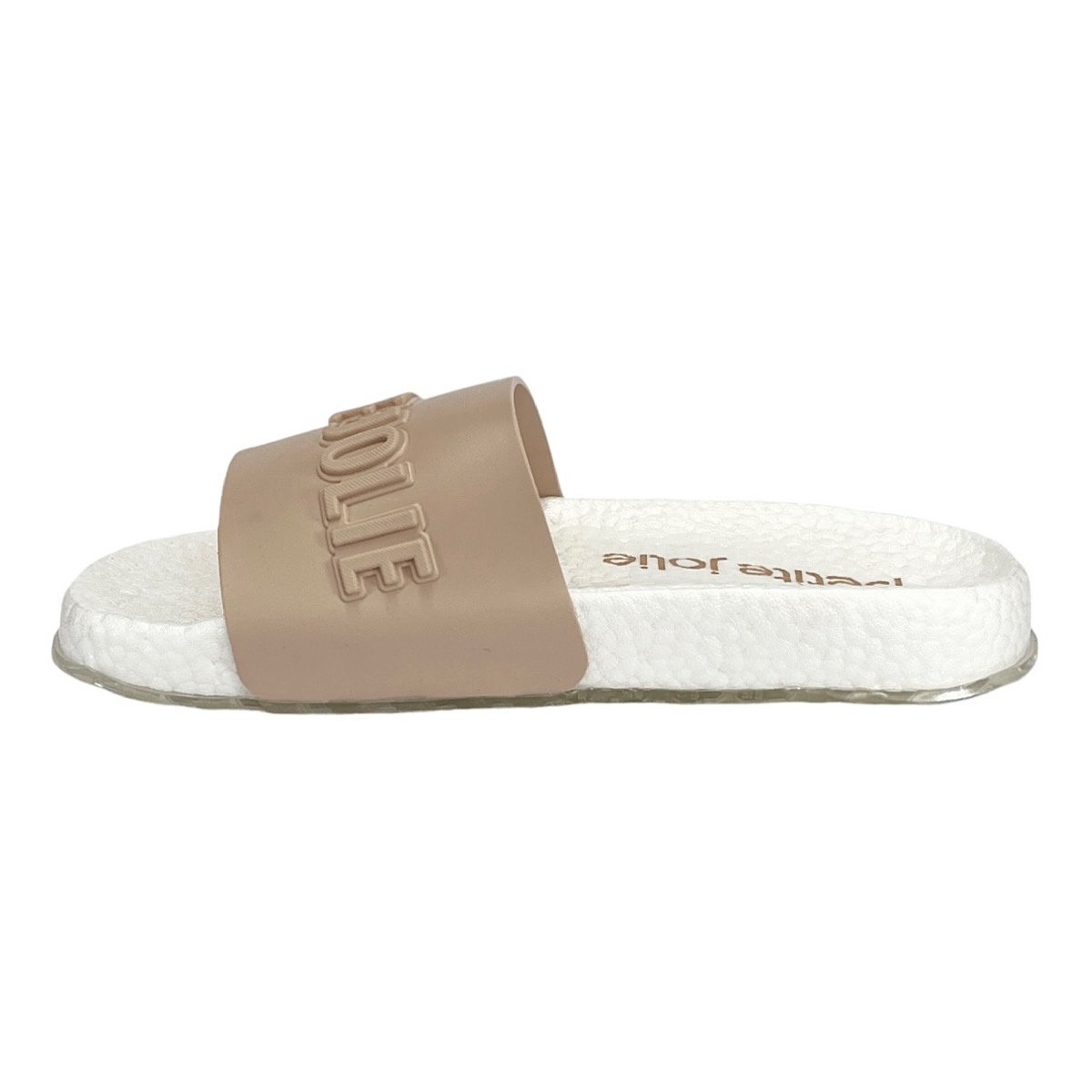 Chinelo Petite Jolie Puff Nuvem PJ7132 Creme Bege 3