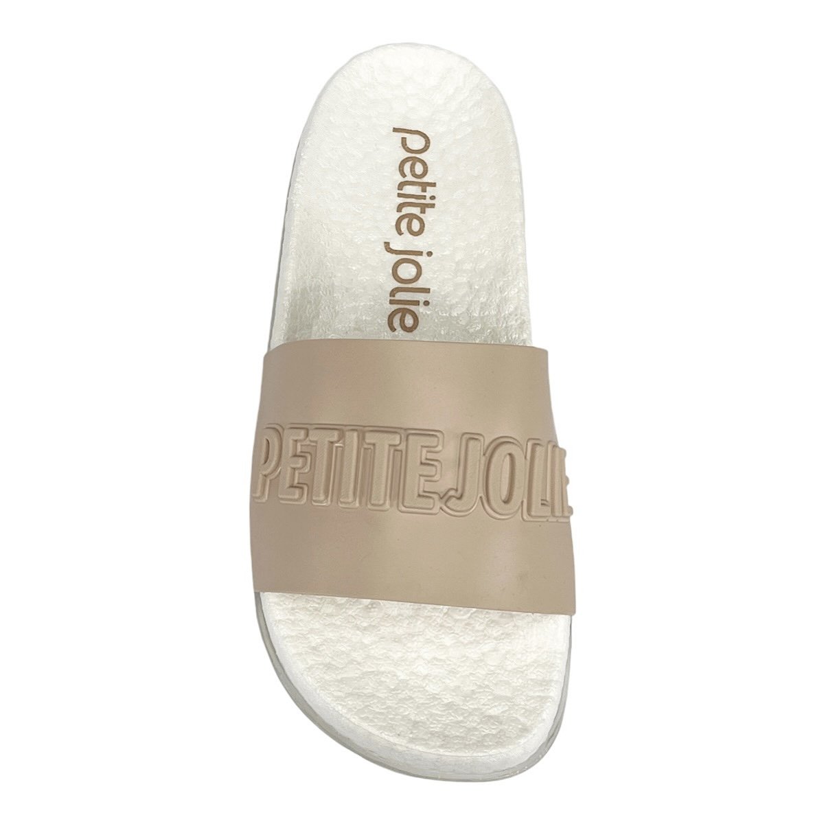 Chinelo Petite Jolie Puff Nuvem PJ7132 Creme Bege 4
