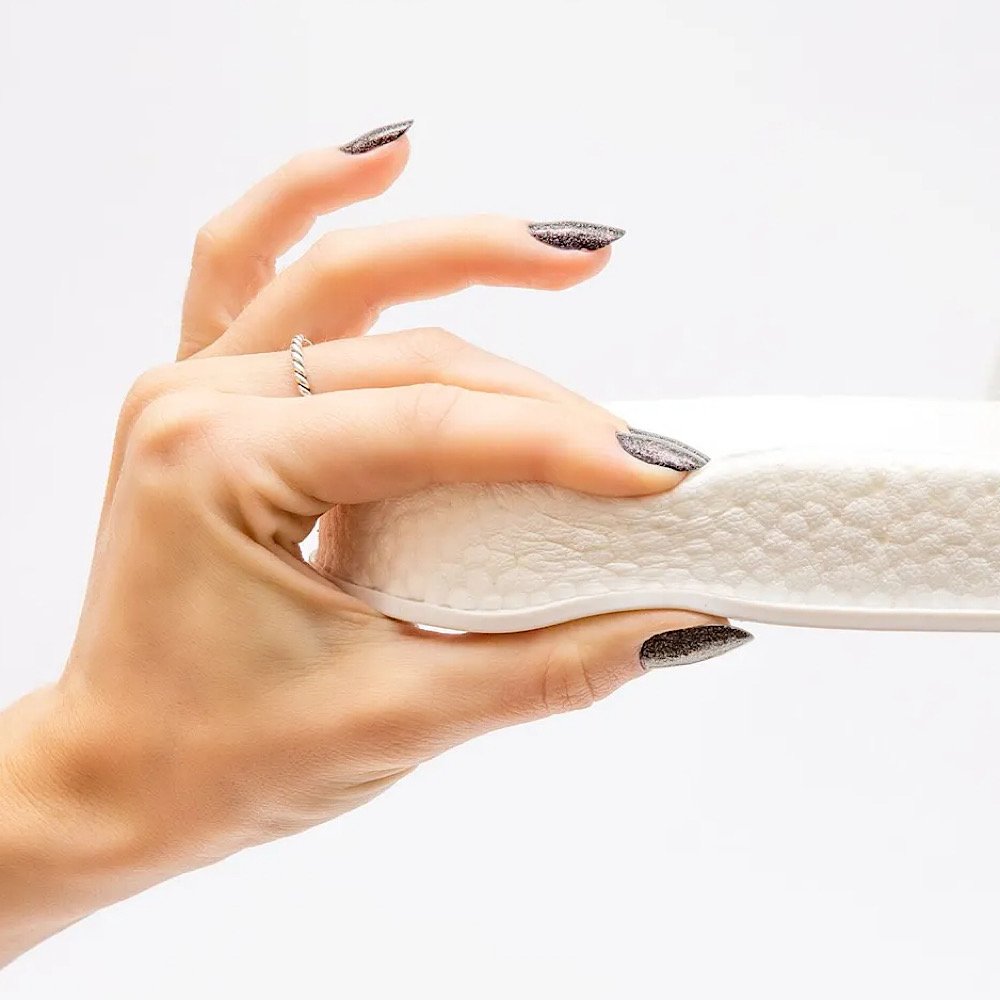 Chinelo Petite Jolie Puff Nuvem PJ7132 Creme Bege 6