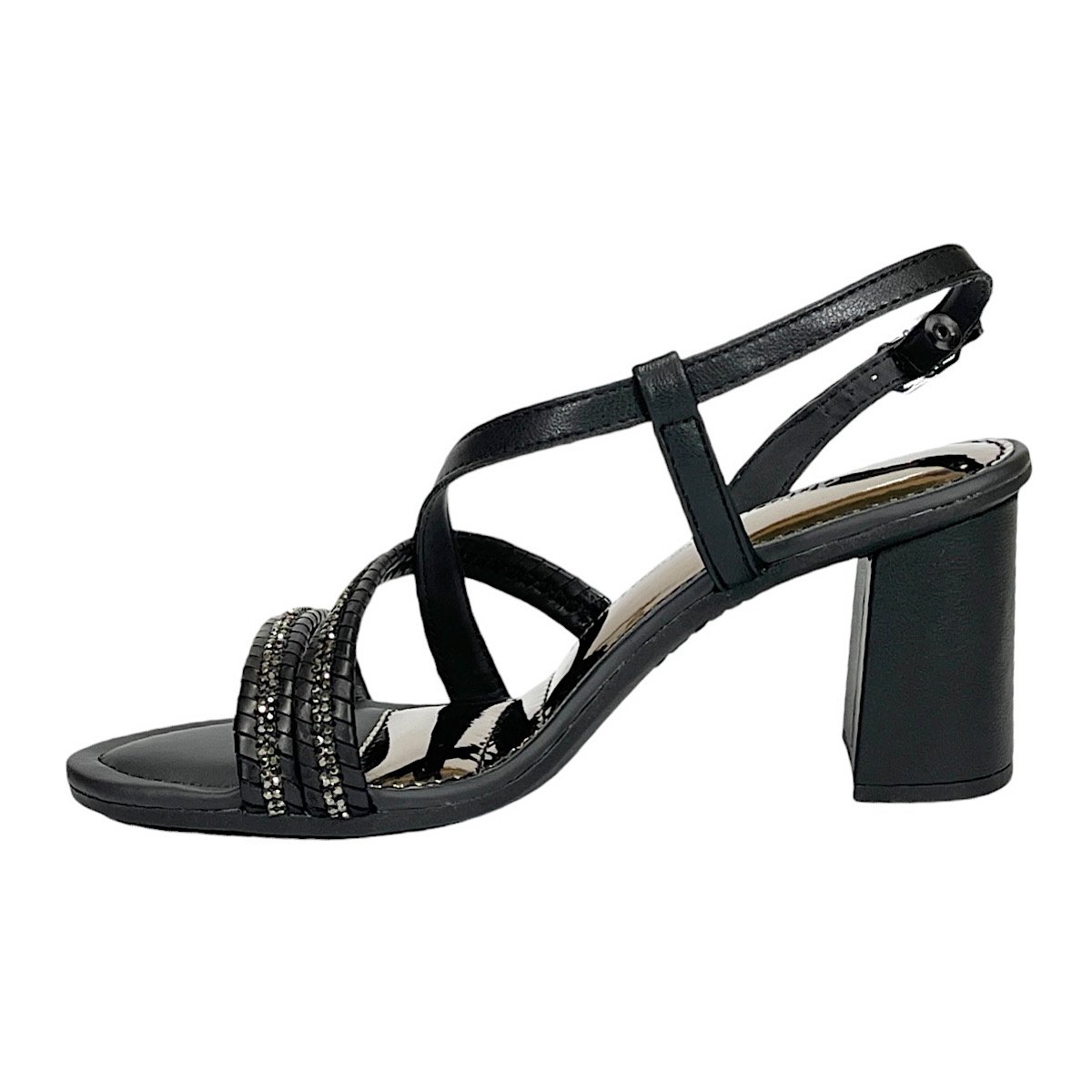 Sandália Dakota Feminina Salto Alto Y7932 Preto Preto 3