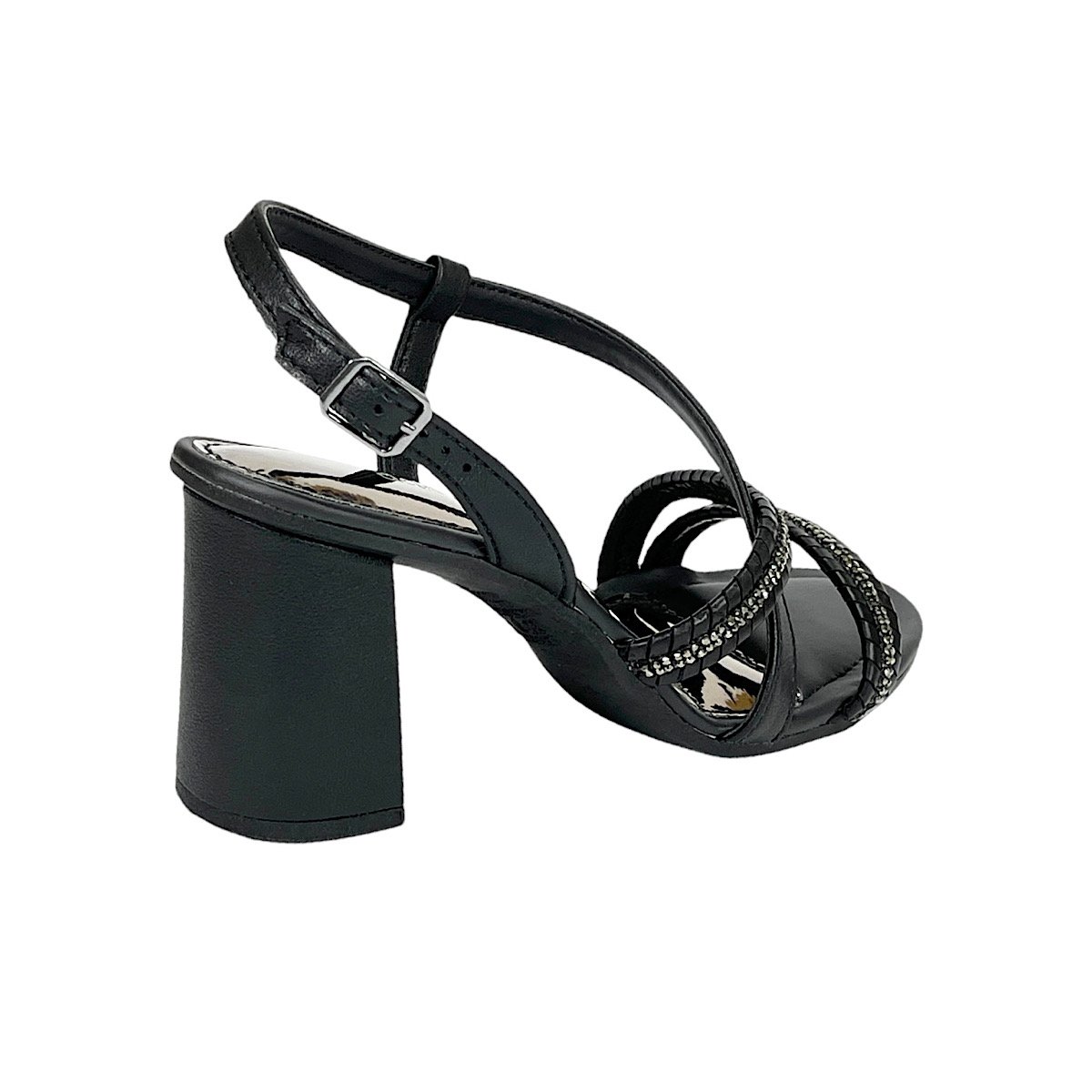Sandália Dakota Feminina Salto Alto Y7932 Preto Preto 5