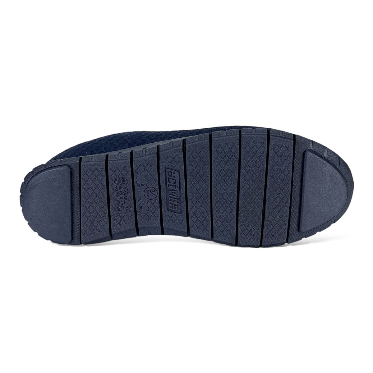Tênis Actvitta Feminino Calce Fácil 4202.500 Marinho Azul 6