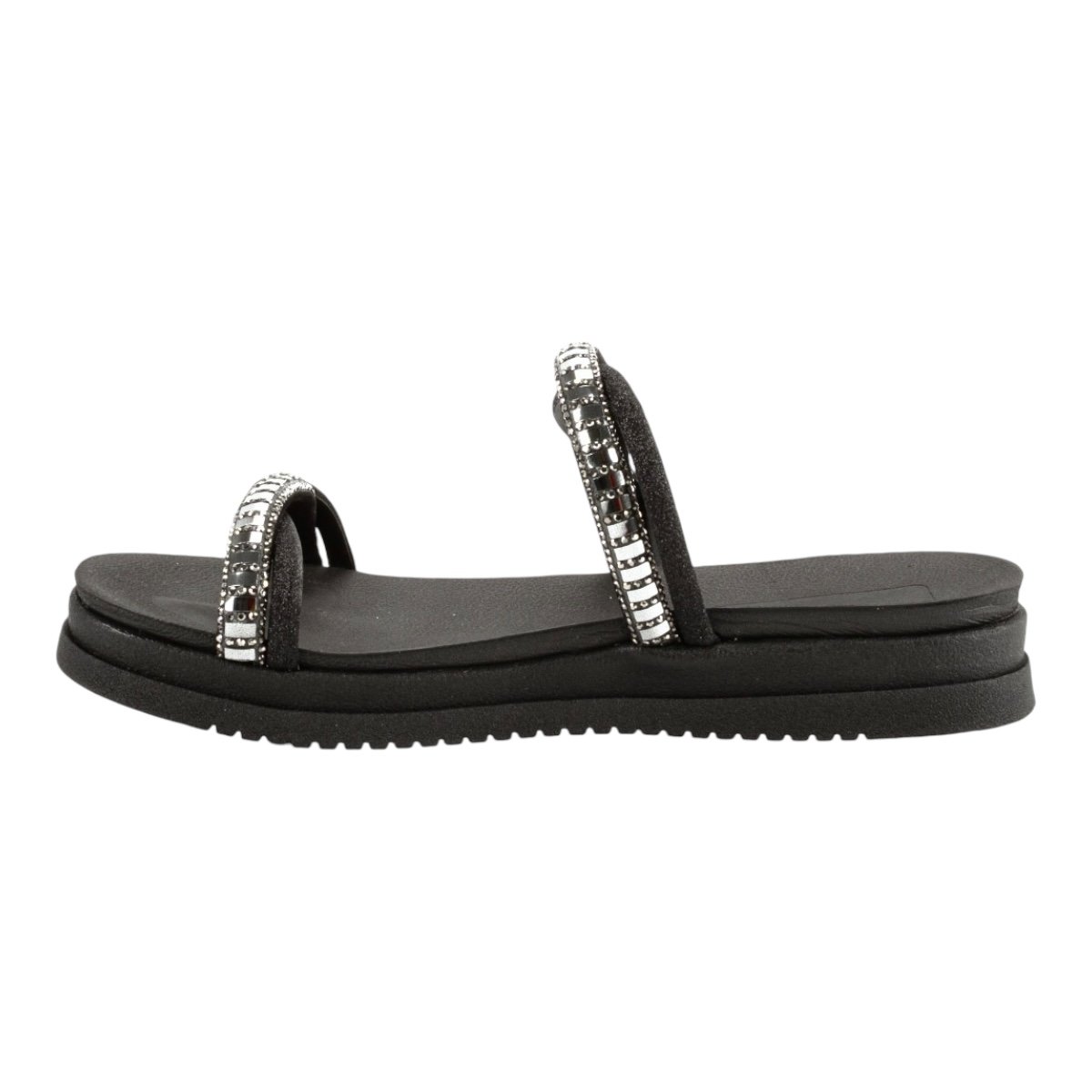 Tamanco Mississipi Papete Crepúsculo MB301 Preto Preto 3