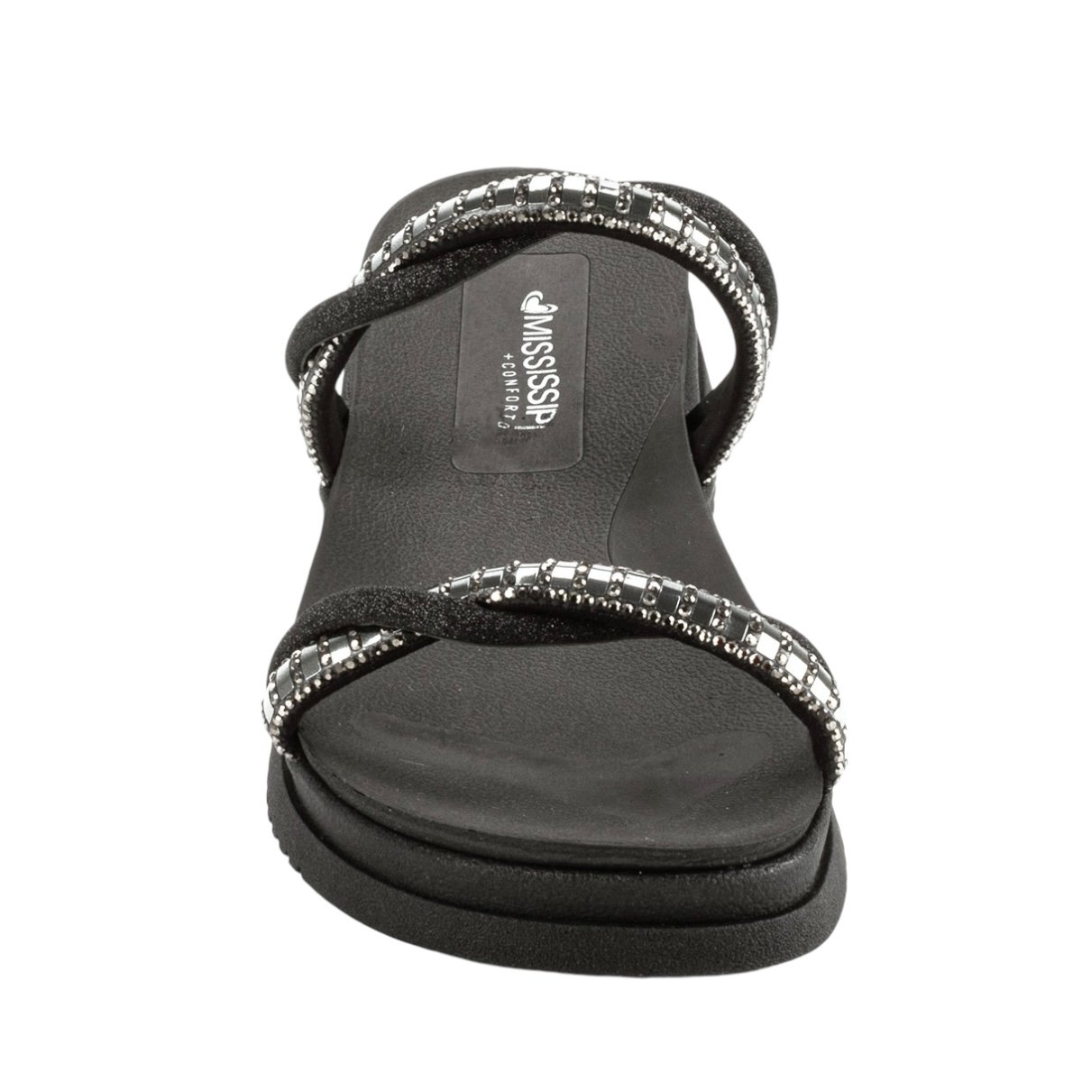 Tamanco Mississipi Papete Crepúsculo MB301 Preto Preto 4