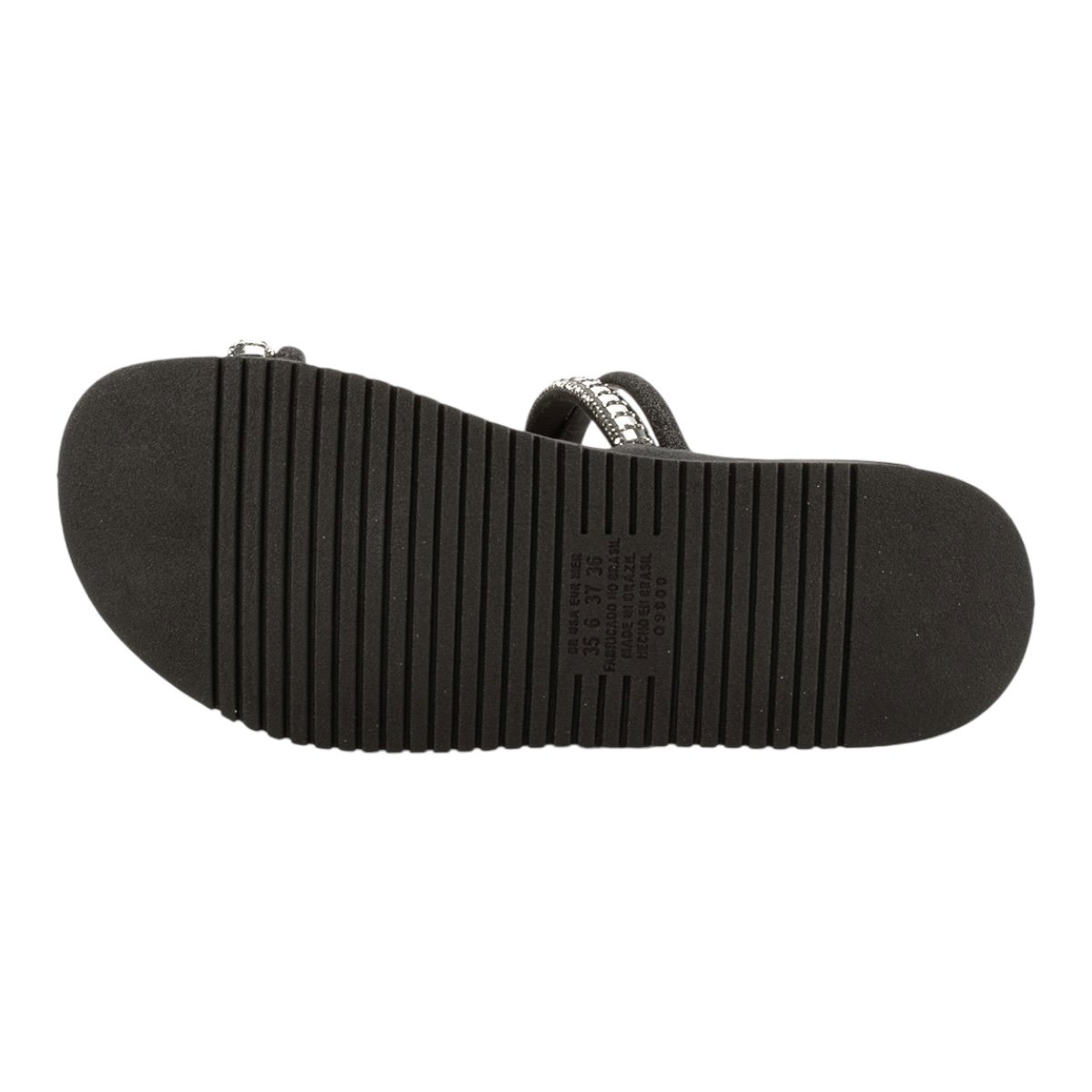 Tamanco Mississipi Papete Crepúsculo MB301 Preto Preto 6