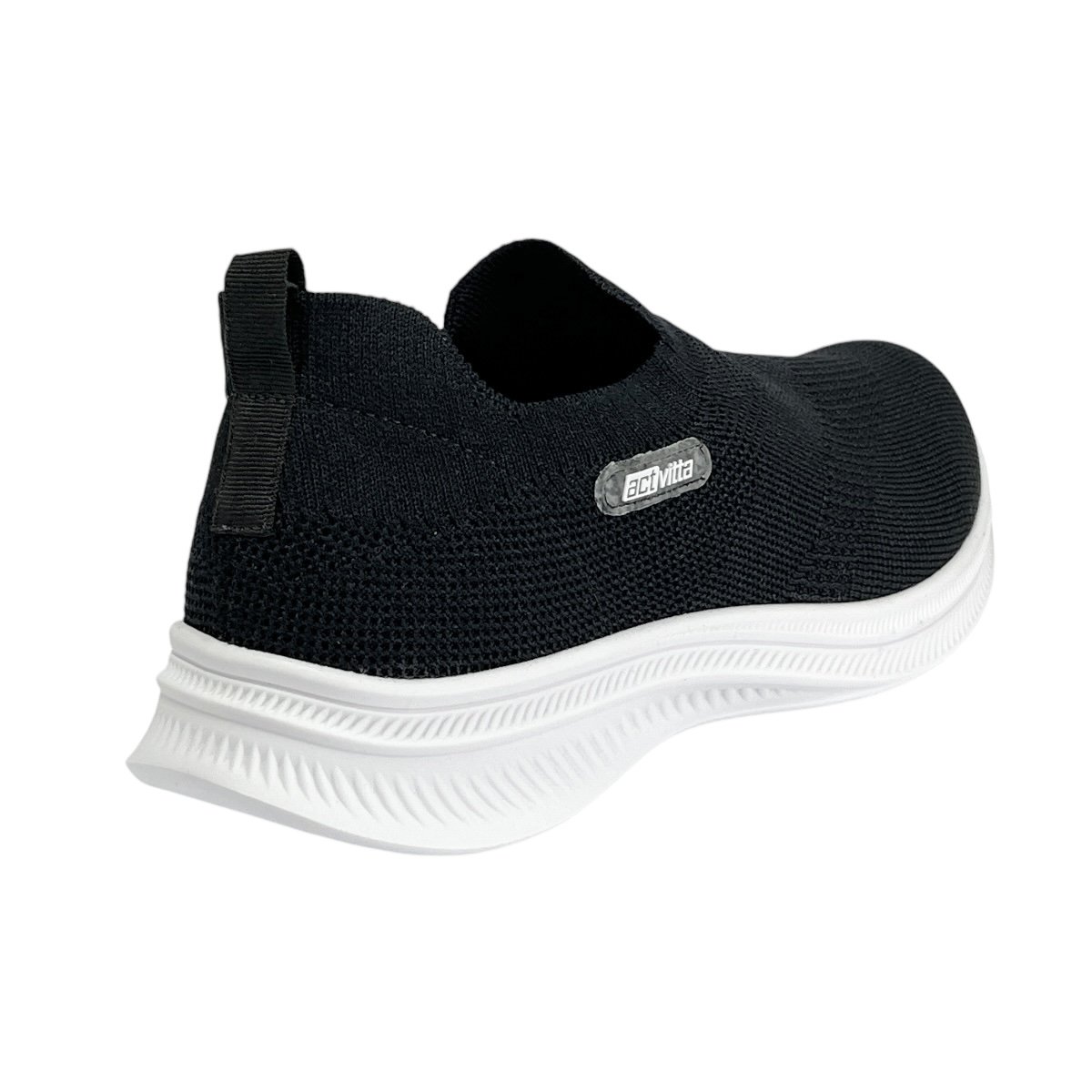 Tênis Actvitta Feminino Calce Fácil 4829.317 Preto/Branco Preto 5