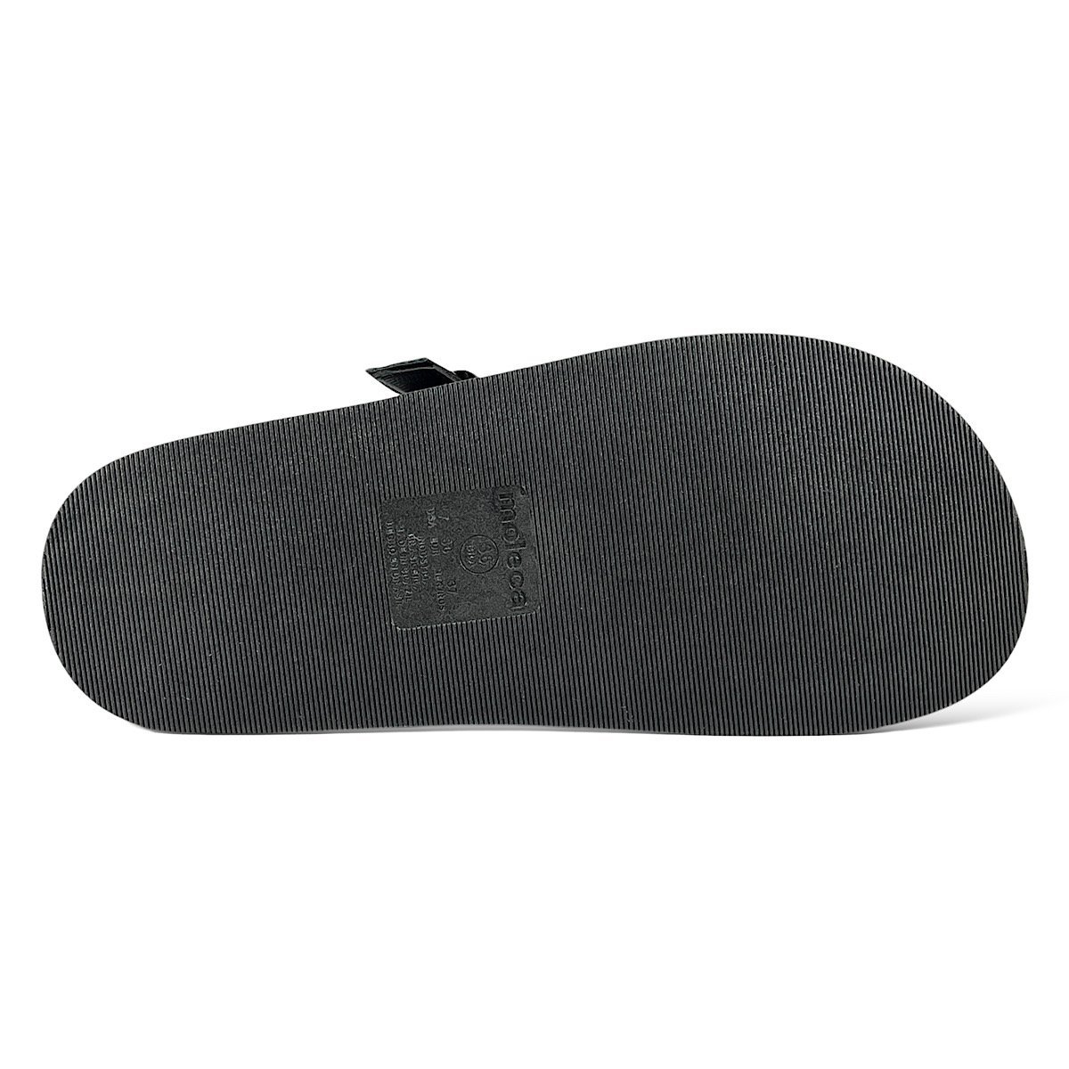 Tamanco Moleca Papete Feminina 5509.202 Preto Preto 6