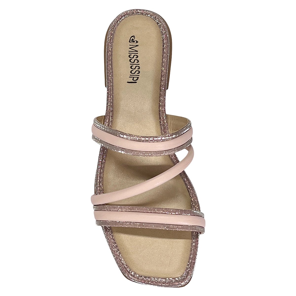 Chinelo Mississipi Flat MB041 Rosé Rosa 4
