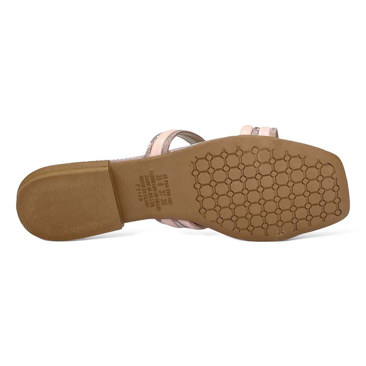 Chinelo Mississipi Flat MB041 Rosé Rosa 5