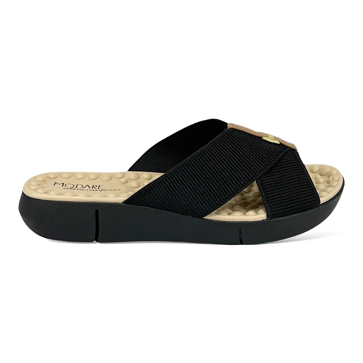 Tamanco Modare Comfort 7142.101 Preto Preto 2