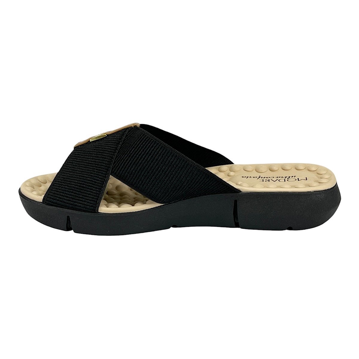 Tamanco Modare Comfort 7142.101 Preto Preto 3