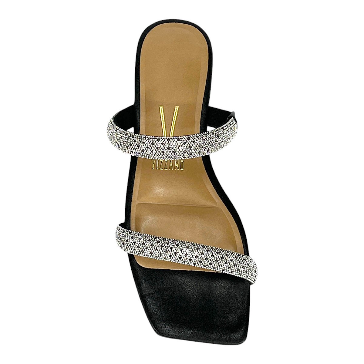 Tamanco Vizzano Flat Brilhos 6513.100 Preto Preto 4