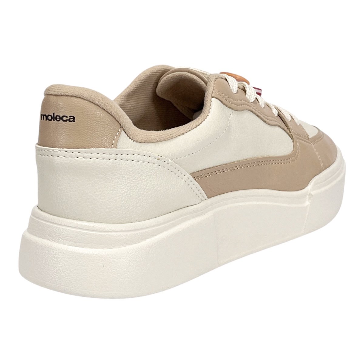 Tênis Moleca Emoji Casual 5808.103 Off White/Bege Bege 5