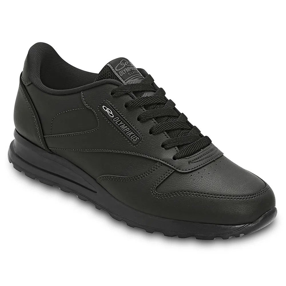 Tênis Olympikus Unissex Jogging 100 Preto  Preto 2