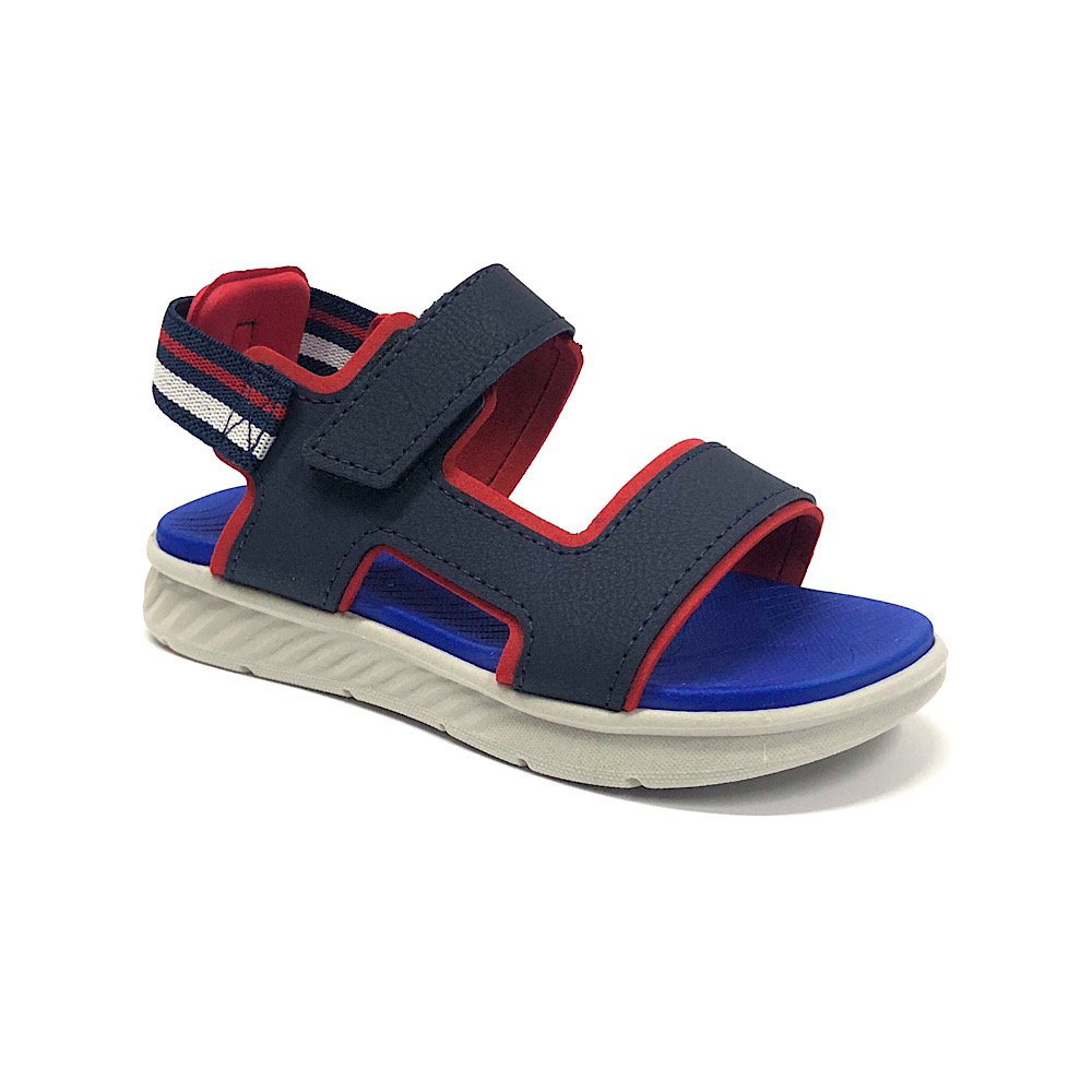 Sandália Molekinho Papete Infantil 2625.102 Azul 1