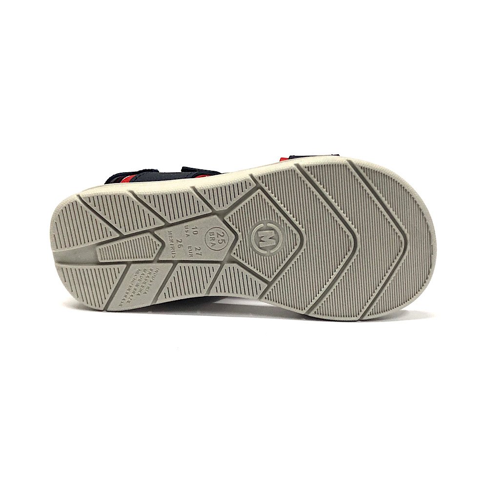 Sandália Molekinho Papete Infantil 2625.102 Azul 5