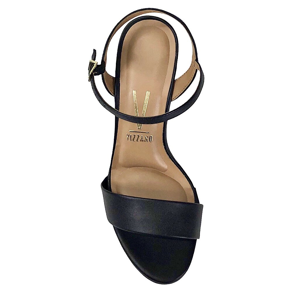 Sandália Vizzano Feminina Salto Alto 6292.200 Napa Preto Preto 3