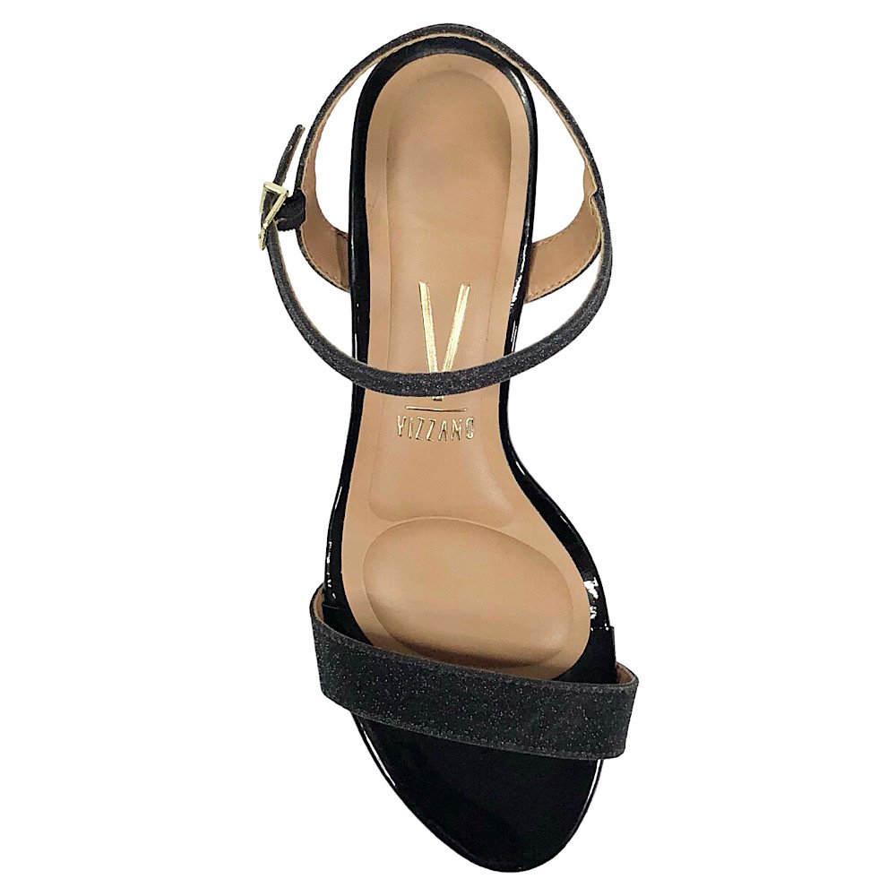 Sandália Vizzano Salto Bloco 6291.900 Preto Glitter Preto 4