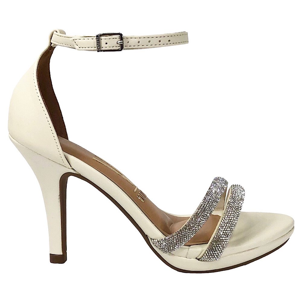 Sandália Vizzano Social Strass 6210.1037 Off White Branco 2