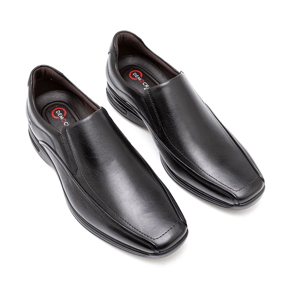 Sapato Democrata Smart Comfort Air Spot 448027 Preto 2
