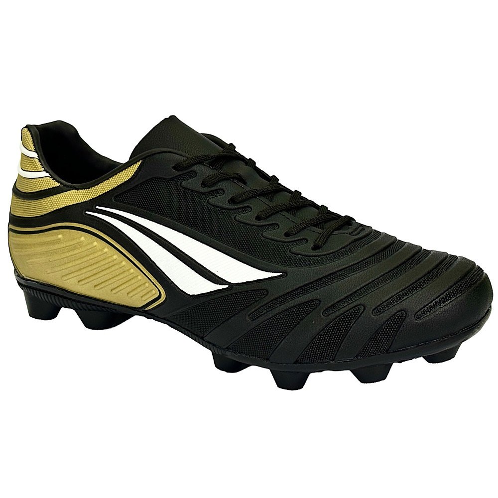 Chuteira Penalty Campo Matis Y-2 214264 Preto Dourado Preto 2