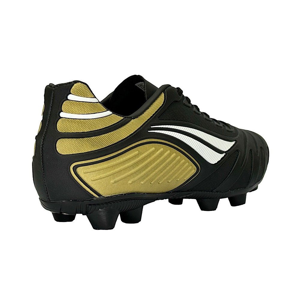 Chuteira Penalty Campo Matis Y-2 214264 Preto Dourado Preto 5