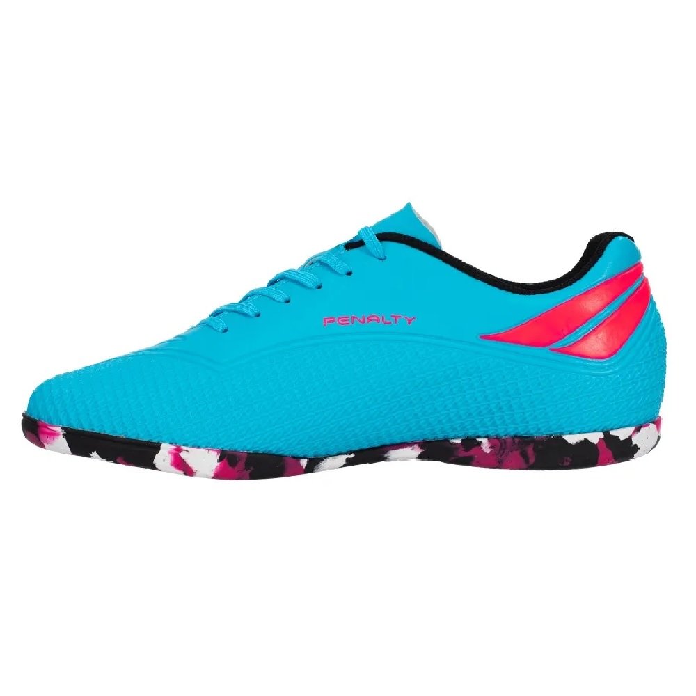 Chuteira Penalty Futsal Furia Y-2 124247 Turquesa Pink Azul 2