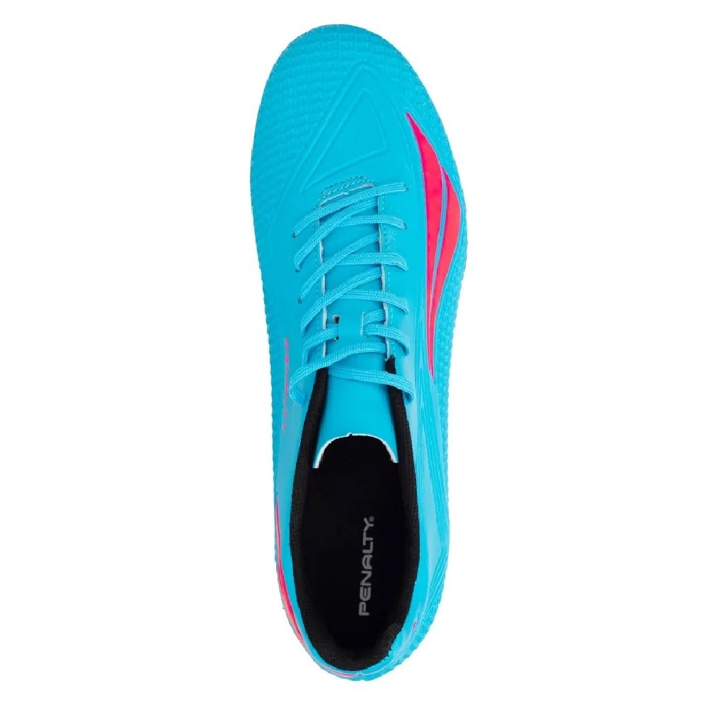 Chuteira Penalty Futsal Furia Y-2 124247 Turquesa Pink Azul 3