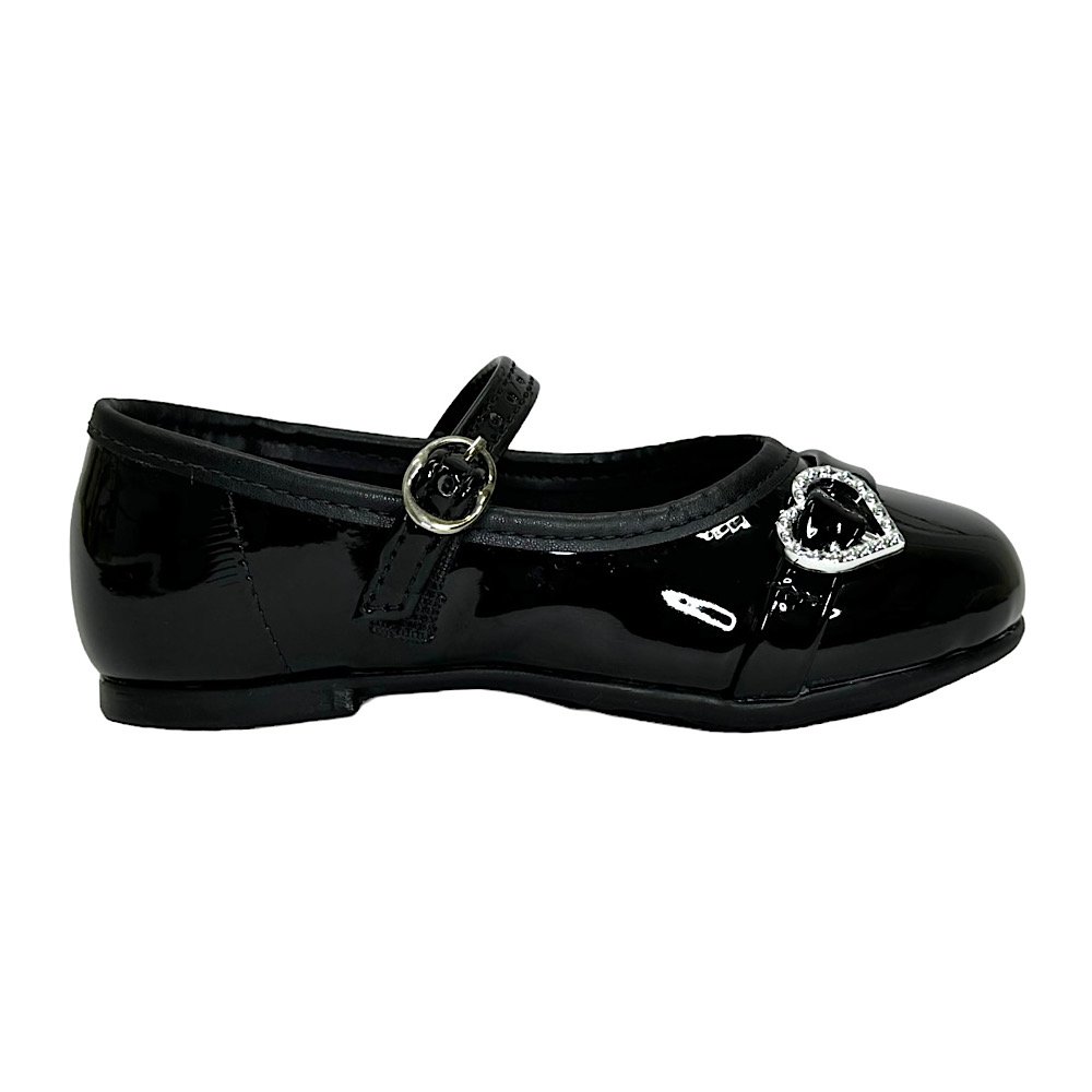 Sapatilha Molekinha Bebê 2106.1050 Preto Preto 2