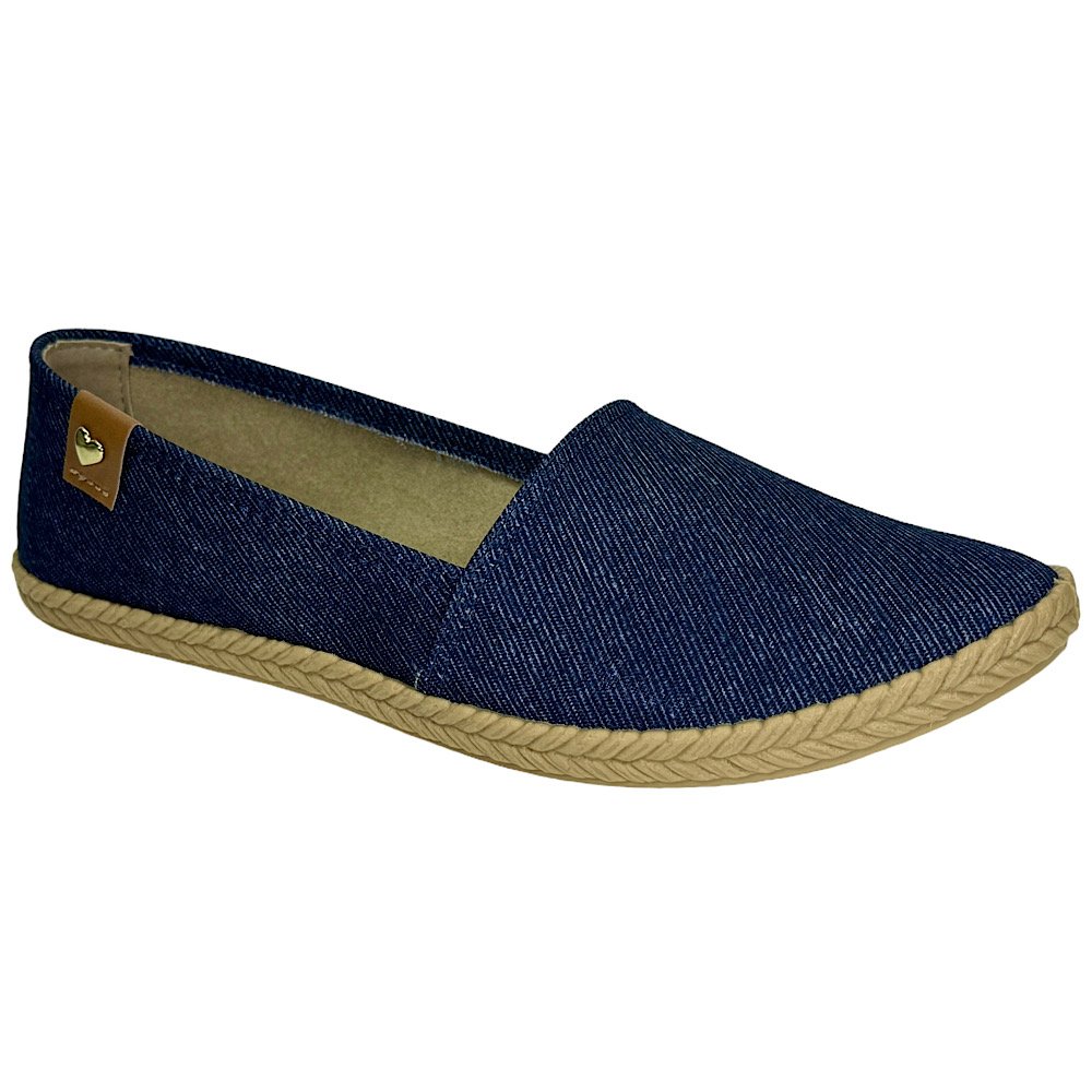 Sapatilha Moleca Alpargata 5287.210 Azul Jeans Marinho Azul 1