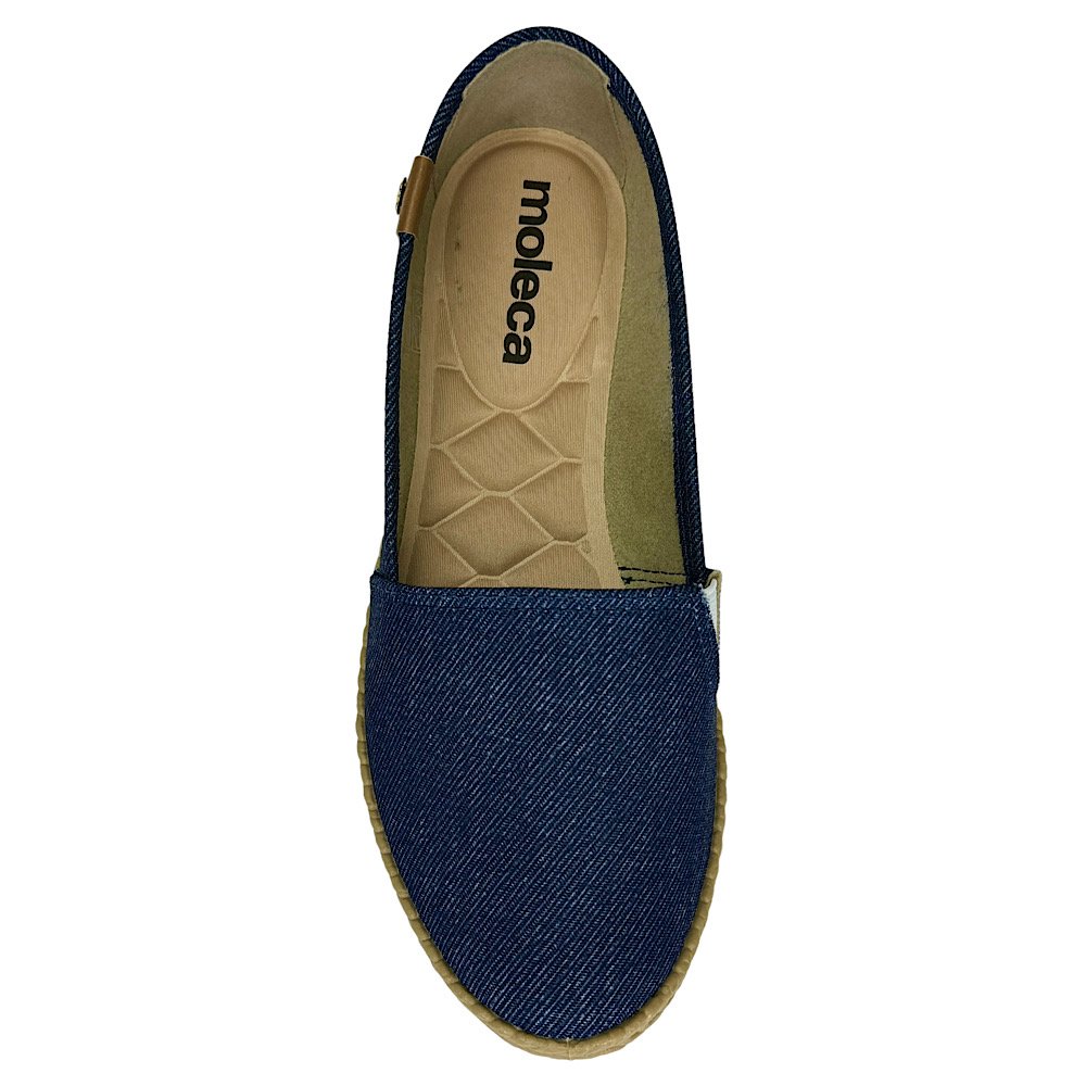 Sapatilha Moleca Alpargata 5287.210 Azul Jeans Marinho Azul 4
