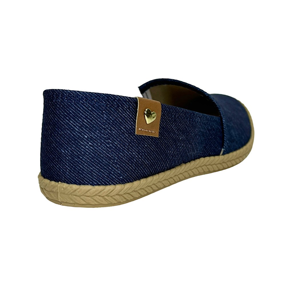 Sapatilha Moleca Alpargata 5287.210 Azul Jeans Marinho Azul 5