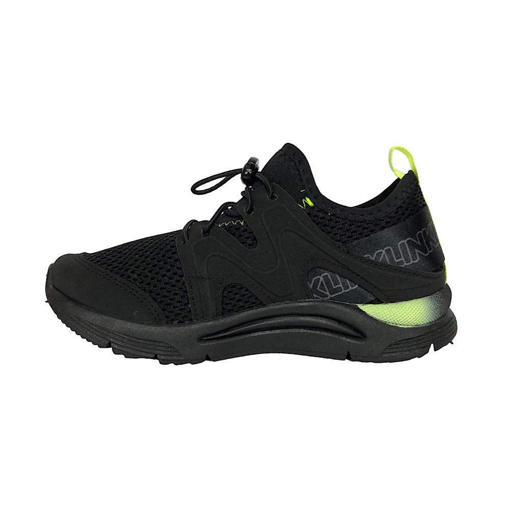 Tênis Klin Infantil New Sport 480020 Preto/Verde Neon Preto 3