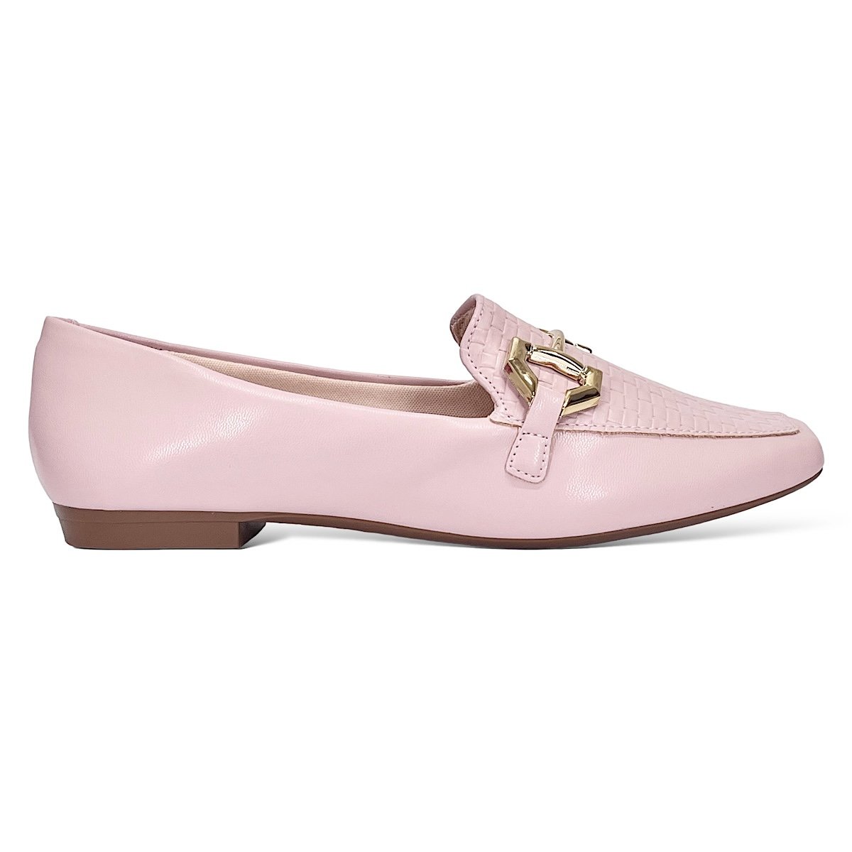 Sapatilha Loafer Sua Cia Bico Quadrado 8222.15611 Rosa Lotus Rosa 2