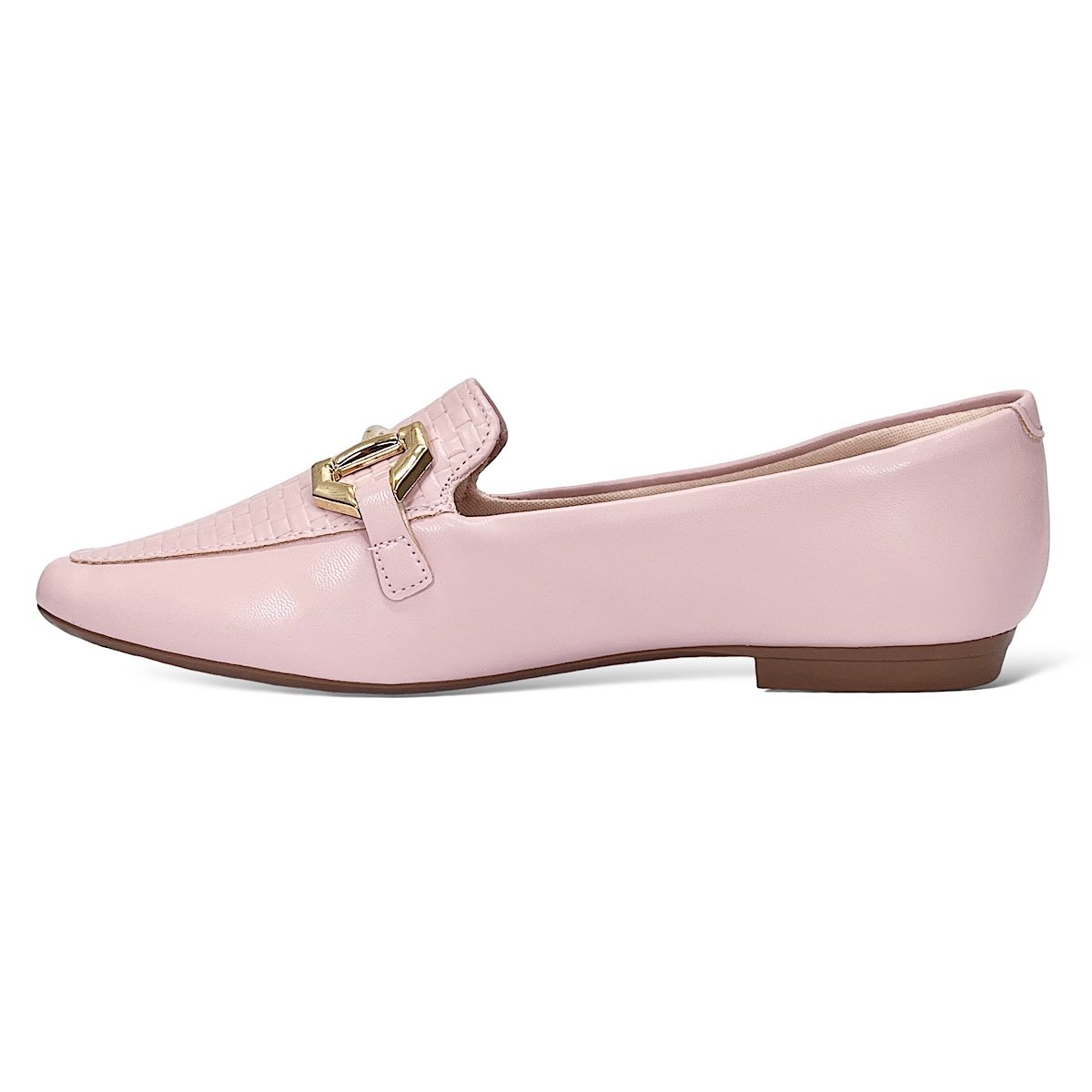 Sapatilha Loafer Sua Cia Bico Quadrado 8222.15611 Rosa Lotus Rosa 3