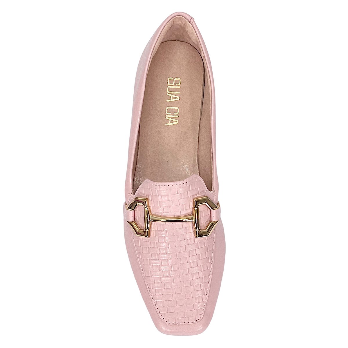 Sapatilha Loafer Sua Cia Bico Quadrado 8222.15611 Rosa Lotus Rosa 4
