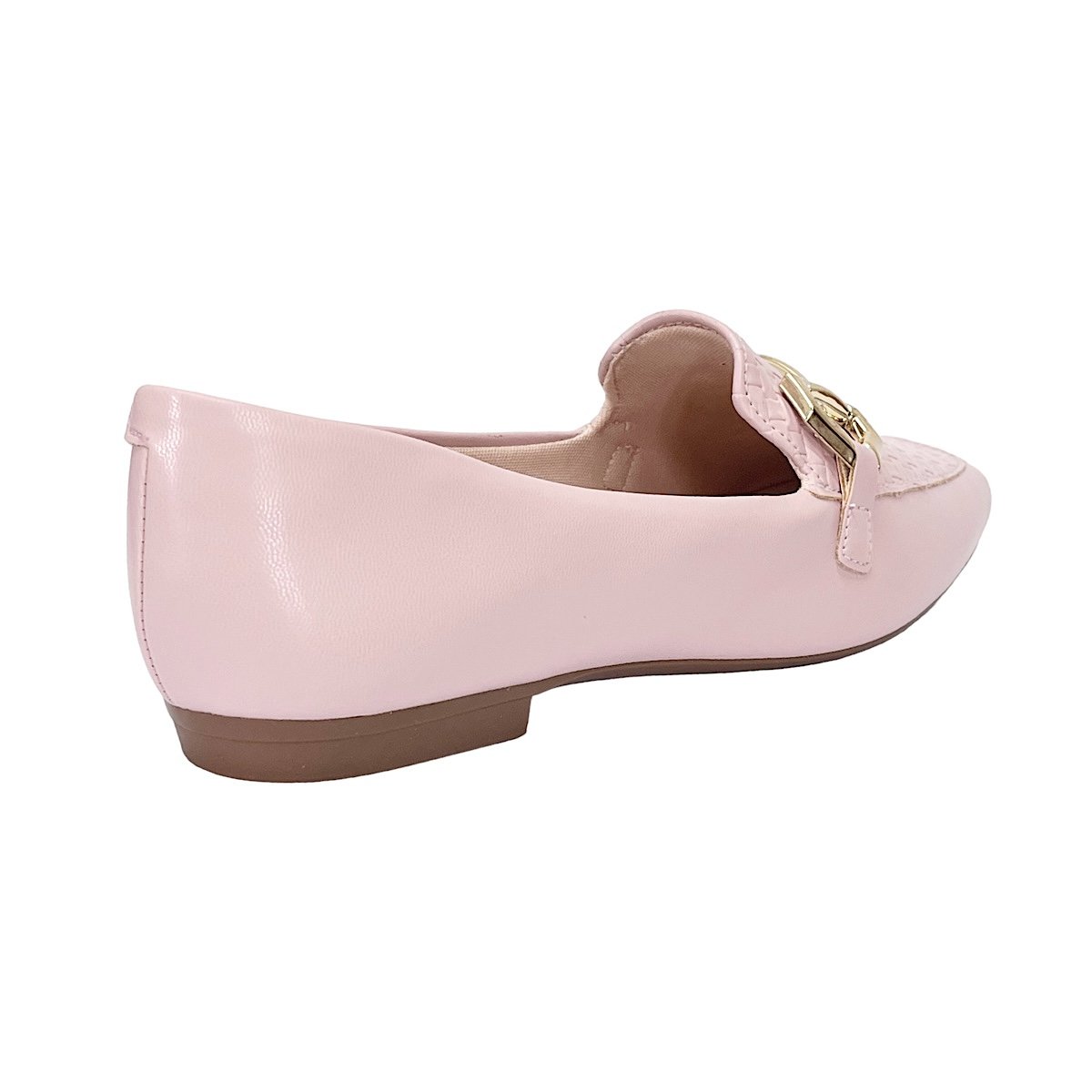 Sapatilha Loafer Sua Cia Bico Quadrado 8222.15611 Rosa Lotus Rosa 5