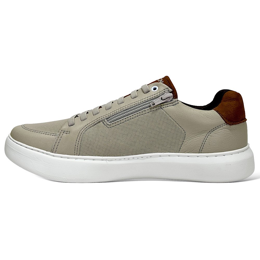 Sapatênis Ferracini Marvin Masculino 7318-683C Cinza Claro Cinza 3