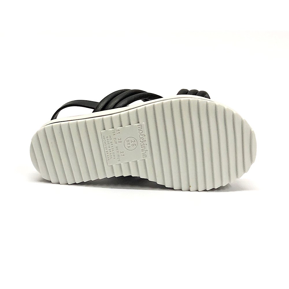 Sandália Molekinha Infantil Plataforma 2305.1547 Preto 5